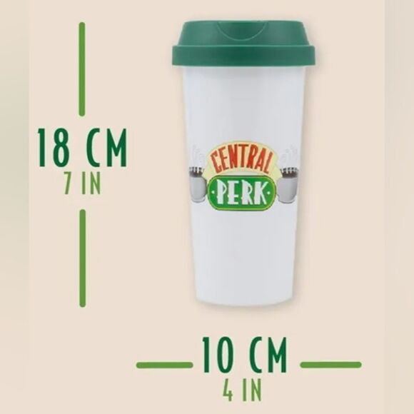 🔸️NIB Friends Central Perk Travel Coffee Mug Portable Light - Picture 13 of 13